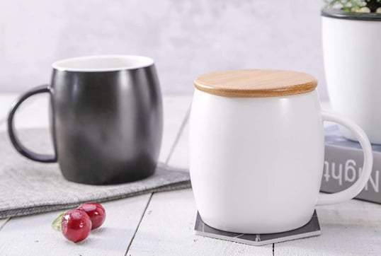 MACHUMA coffee mug set with lid