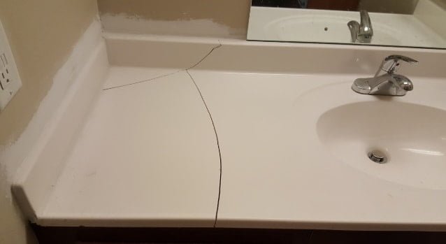 Ceramic Sink Repair Step By Best, How To Repair Bathroom Vanity Top