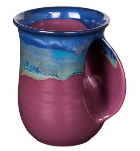 Clay in motion handwarmer mug
