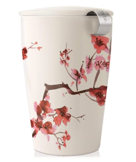 Forte Kati ceramic tea infuser with lid l mug
