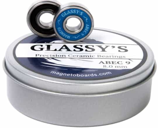 Magneto Glassy’s Abec 9 Bearings.