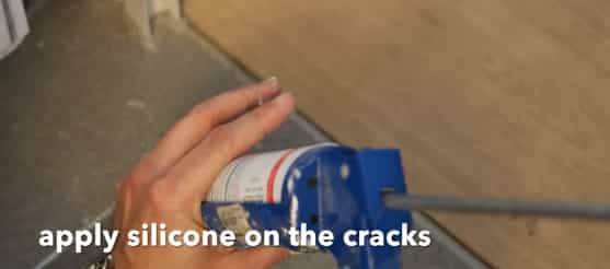 Applying grout again