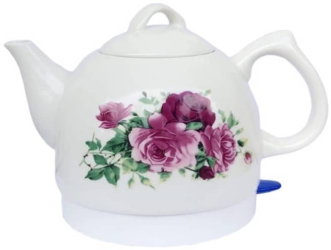 Electric Ceramic Teapot FixtureDisplays® Electronic Heat Plate Ceramic Teapot