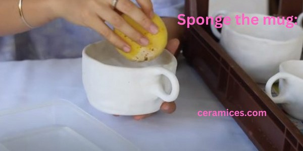 Sponge the mug
